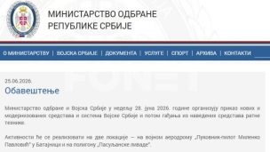 Prikaz novih sistema vojske